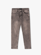 Quần Jeans Xám Regular Túi Kiểu QJ080 Màu Xám