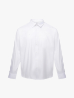 Áo Sơ Mi Tay Dài Vải Bamboo Thêu Chữ Liberty M Ở Vai Form Slimfit SM190