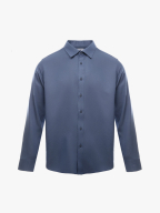 Áo Sơ Mi Denim Thêu Just Breath Form Regular SM196