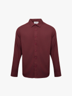 Áo Sơ Mi Tay Dài Linen Trơn Form Regular SM199