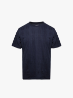 Áo Thun Dệt Kim Họa Tiết Form Slimfit AT182