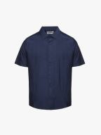Áo Sơ Mi Linen Xước Ngắn Tay Form Regular SM203