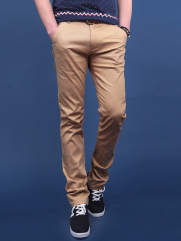 Quần Kaki Hàn Quốc Màu Bò QK129
