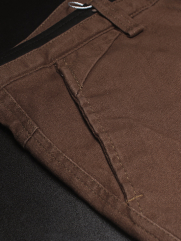 Quần Kaki Hàn Quốc Nâu Nhạt QK136