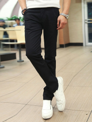 Quần Kaki Hàn Quốc Đen QK147