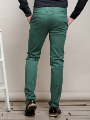 Quần Kaki Hàn Quốc Xanh QK149