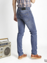 Quần Jeans Skinny Rách Xanh Dương QJ1536