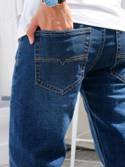 Quần Jeans Ống Đứng Xanh QJ1596