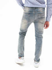 Quần Jeans Rách Xám QJ1603