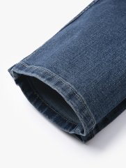 Quần Jeans Regular Mid Blue QJ054 Màu Xanh
