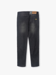 Quần Jeans Regular Faded Black QJ059