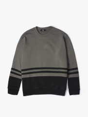 Áo Sweatshirt Regular Phối Sọc AS001