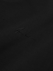 Áo Sweatshirt Regular Sọc Gân AS002 Màu Đen