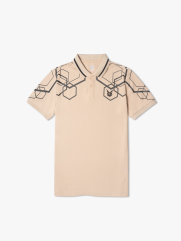 Áo Polo In Slimfit Hình Lục Giác PO102