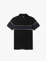 Áo Polo Tổ Ong Phối Sọc Ngang Form Slimfit PO104