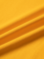 Áo Thun Gắn Nhãn Mặt Cười AT049 Màu Vàng