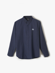 Áo Sơ Mi Oxford Thêu Logo 4M SM085