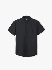 Áo Sơ Mi Slimfit Trơn Tay Ngắn SM071