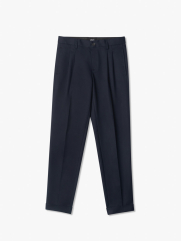 Quần Tây Xếp Li Thêu Form Slimfit Crop QT055