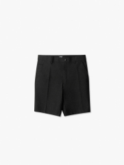 Quần Short Trơn Túi Xéo Basic Form Regular QS048