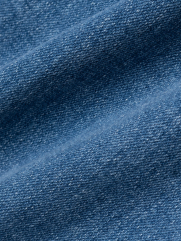 Quần Jeans Rách Thêu Chéo Form Regular QJ075 Màu Xanh