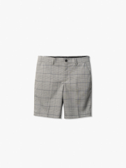 Quần Short Caro Lưng Thun Form Slimfit QS046