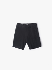 Quần Short Kaki Gắn Tag 4M Form Regular QS049 Màu Đen