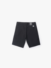 Quần Short Kaki Gắn Tag 4M Form Regular QS049 Màu Đen