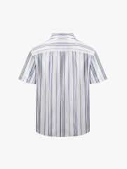 Áo Sơ Mi Linen Sọc Tay Ngắn Form Loose SM148