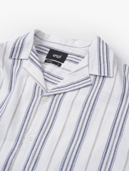 Áo Sơ Mi Linen Sọc Tay Ngắn Form Loose SM148