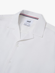 Áo Sơ Mi Cổ Cuban Thêu Sọc 3 Màu Form Regular SM147
