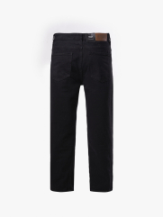 Quần Jeans Đen Trơn Form Straight QJ102