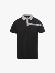 Áo Polo Vải Rayon In Logo M Form Slimfit PO143 Màu Đen