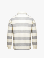 Áo Rugby Shirt Sọc To In Logo Preppy Heritage Ở Ngực Form Regular PO152 Sọc Xám