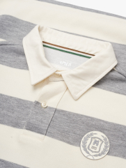 Áo Rugby Shirt Sọc To In Logo Preppy Heritage Ở Ngực Form Regular PO152 Sọc Xám