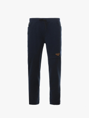 Quần Jogger Kaki Lưng Thun Gắn Tag Da Tam Giác Form Regular JO016 Màu Xanh Đen