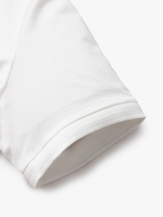 Áo Polo Modal In Logo M Form Slimfit PO157 Màu Trắng