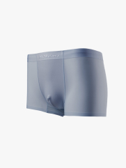 Quần Boxer Lụa Băng Basic QL065 Màu Xám Đậm