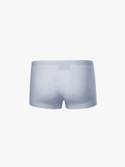 Quần Boxer Lụa Băng Đục Lỗ Thoáng Khí QL067 Màu Xám Đậm