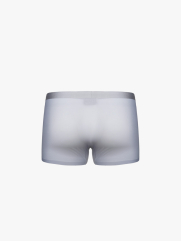 Quần Boxer Lụa Băng Phối Lưới Hai Bên QL068 Màu Xám Nhạt