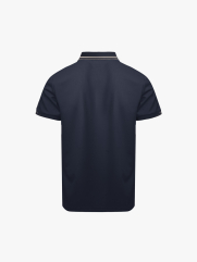 Áo Polo Vải Coolmax Trơn Form Slimfit PO166 Màu Xanh Đen
