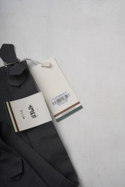 Quần Tây Sidetab Trơn Form Slimfit QT069 Màu Xám