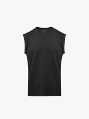 Áo Ba Lỗ In Logo 4MEN Club Sau Lưng Form Regular AT179 Màu Đen