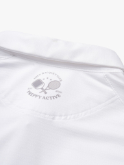 Áo Polo Thể Thao In Chữ Sport Ở Ngực Form Regular Sport PO168 Màu Trắng