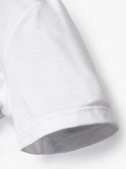 Áo Polo Thể Thao In Chữ Sport Ở Ngực Form Regular Sport PO168 Màu Trắng