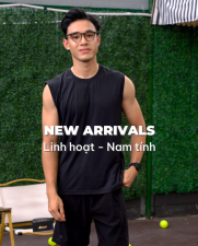 Áo Ba Lỗ In Logo 4MEN Club Sau Lưng Form Regular AT179 Màu Đen