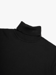 Áo Len Cổ Lọ Thêu 4M Ở Cổ Form Regular AL015 Màu Đen