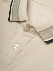 Áo Polo Cổ Phối Màu Form Regular PO172 Màu Be