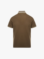 Áo Polo Cổ Phối Màu Form Regular PO172 Màu Nâu