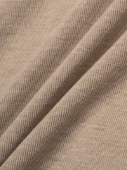 Áo Polo Dệt Kim Dây Kéo Form Slimfit PO174 Màu Nâu Nhạt